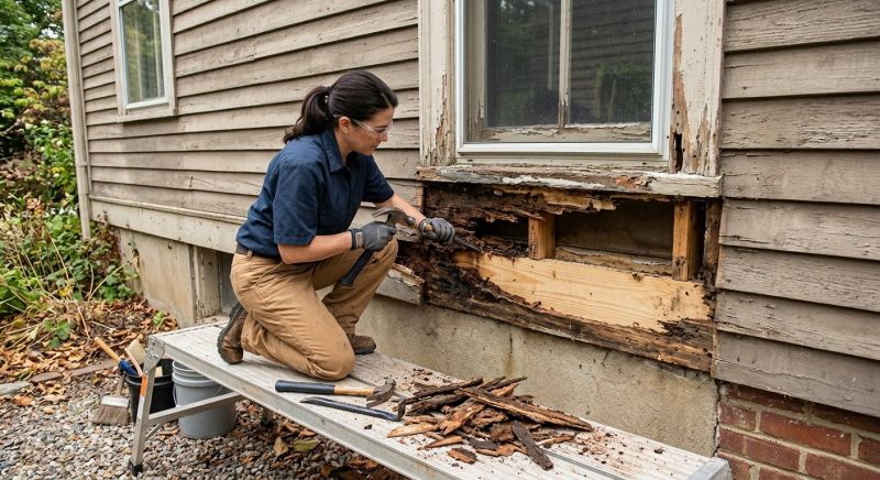 Decayed Wood Replacement in Kansas City, MO