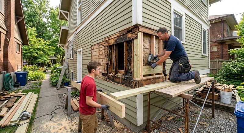 Dry Rot Repair in Longmont, CO