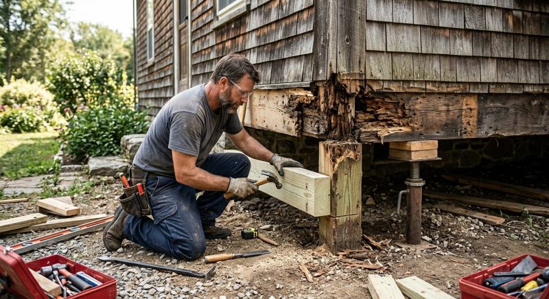 Structural Rot Repair in Kansas City, KS