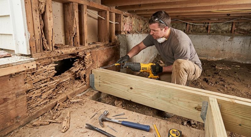 Termite Damage Restoration in Kansas City, KS