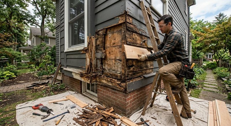Wood Decay Repair in Overland Park, KS