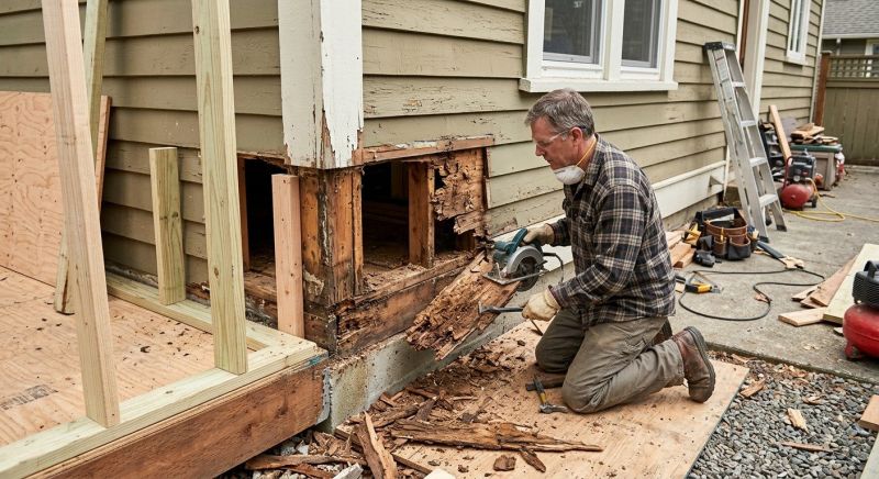 Dry Rot Repair in Roswell, GA