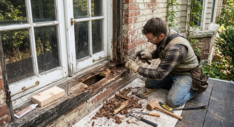 Window Rot Repair in Kansas City, KS